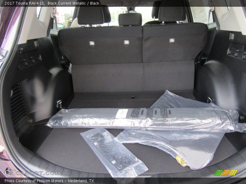 Black Current Metallic / Black 2017 Toyota RAV4 LE