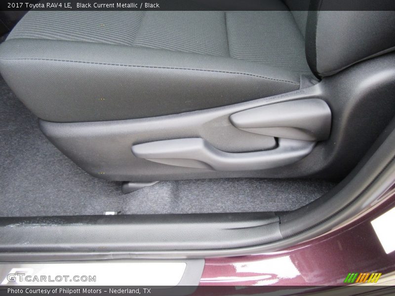 Black Current Metallic / Black 2017 Toyota RAV4 LE