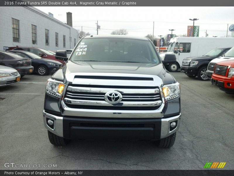 Magnetic Gray Metallic / Graphite 2016 Toyota Tundra SR5 Double Cab 4x4