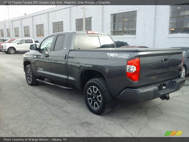 Magnetic Gray Metallic / Graphite 2016 Toyota Tundra SR5 Double Cab 4x4
