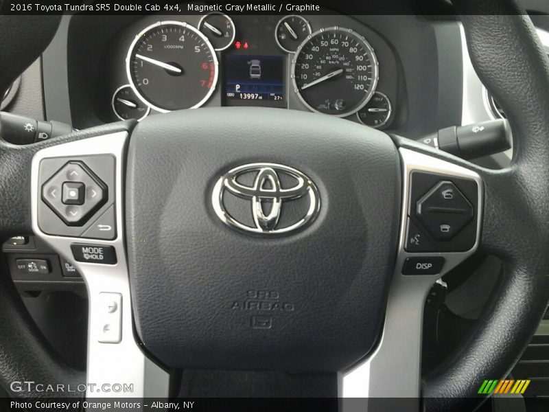 Magnetic Gray Metallic / Graphite 2016 Toyota Tundra SR5 Double Cab 4x4