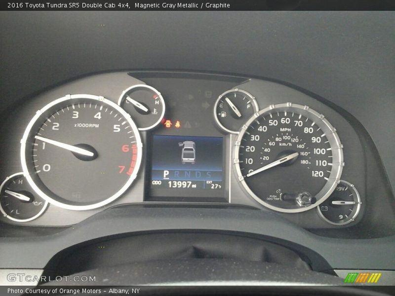 Magnetic Gray Metallic / Graphite 2016 Toyota Tundra SR5 Double Cab 4x4