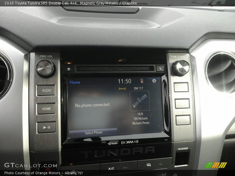 Magnetic Gray Metallic / Graphite 2016 Toyota Tundra SR5 Double Cab 4x4