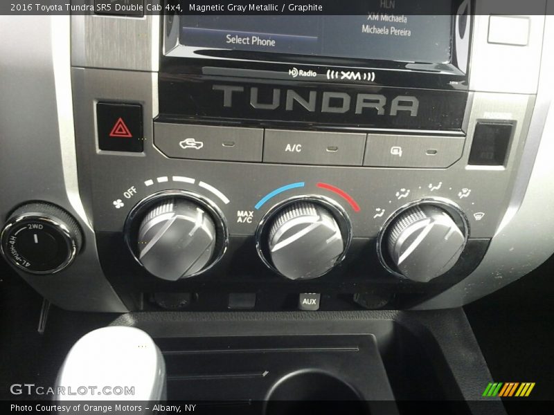 Magnetic Gray Metallic / Graphite 2016 Toyota Tundra SR5 Double Cab 4x4
