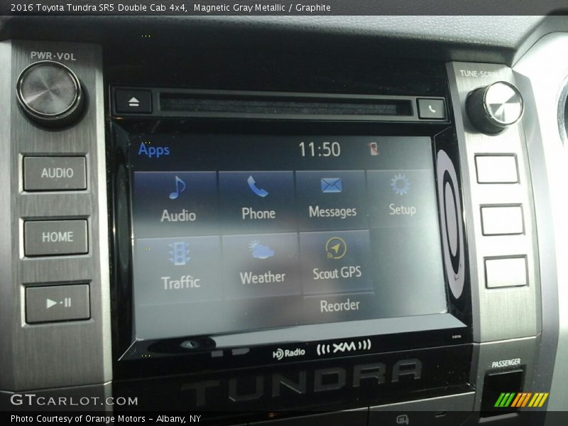 Magnetic Gray Metallic / Graphite 2016 Toyota Tundra SR5 Double Cab 4x4