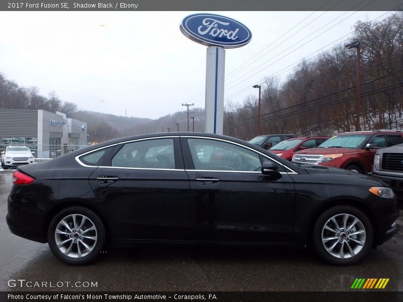 Shadow Black / Ebony 2017 Ford Fusion SE