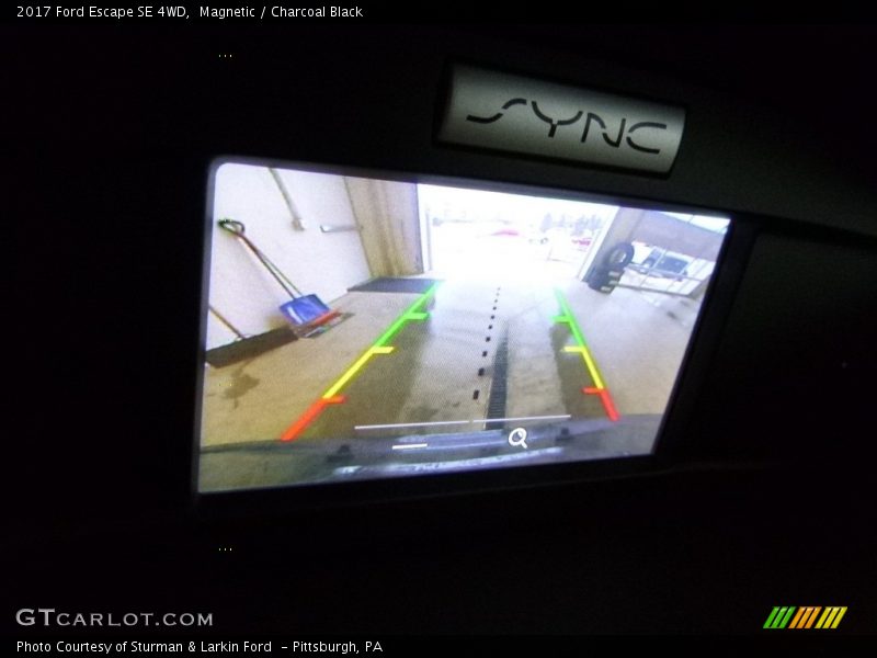Magnetic / Charcoal Black 2017 Ford Escape SE 4WD