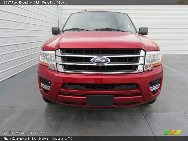 Ruby Red / Ebony 2017 Ford Expedition XLT