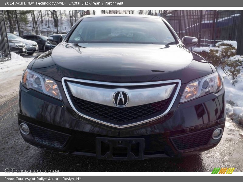 Crystal Black Pearl / Parchment 2014 Acura RDX Technology AWD