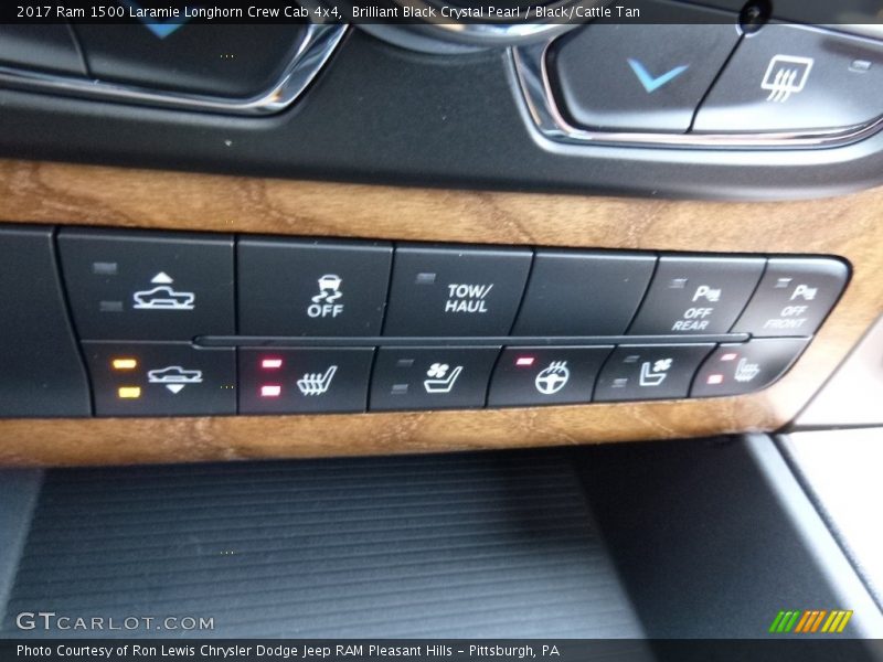 Controls of 2017 1500 Laramie Longhorn Crew Cab 4x4