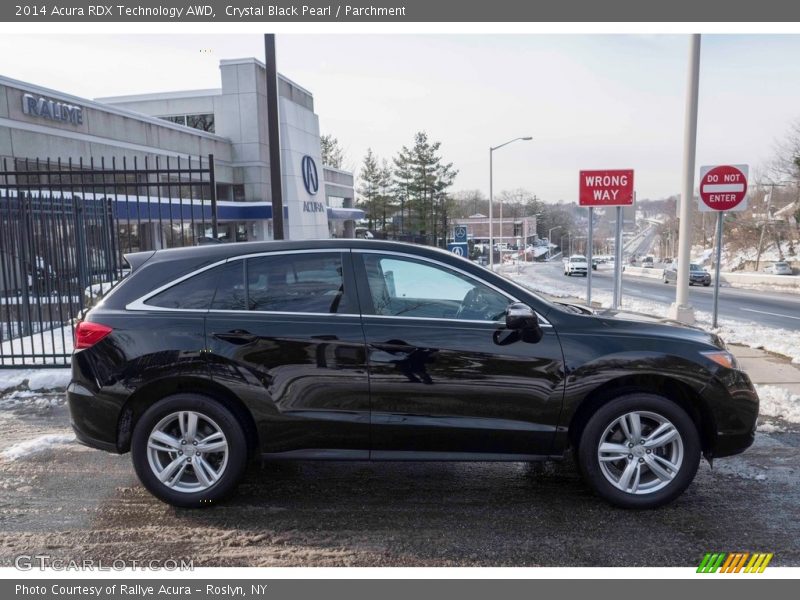 Crystal Black Pearl / Parchment 2014 Acura RDX Technology AWD