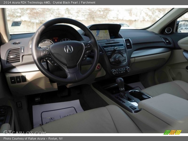 Crystal Black Pearl / Parchment 2014 Acura RDX Technology AWD