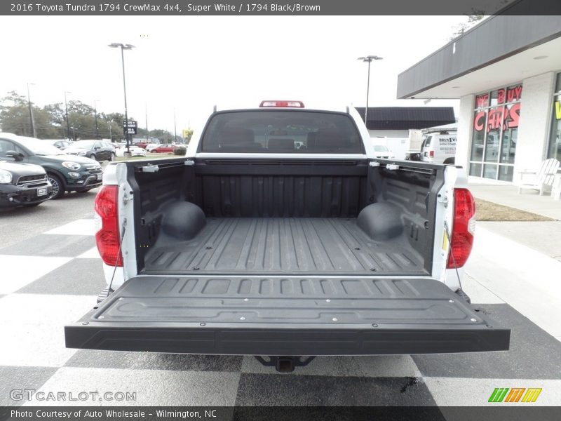Super White / 1794 Black/Brown 2016 Toyota Tundra 1794 CrewMax 4x4