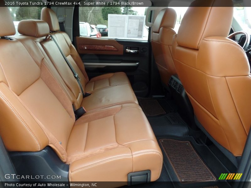 Rear Seat of 2016 Tundra 1794 CrewMax 4x4