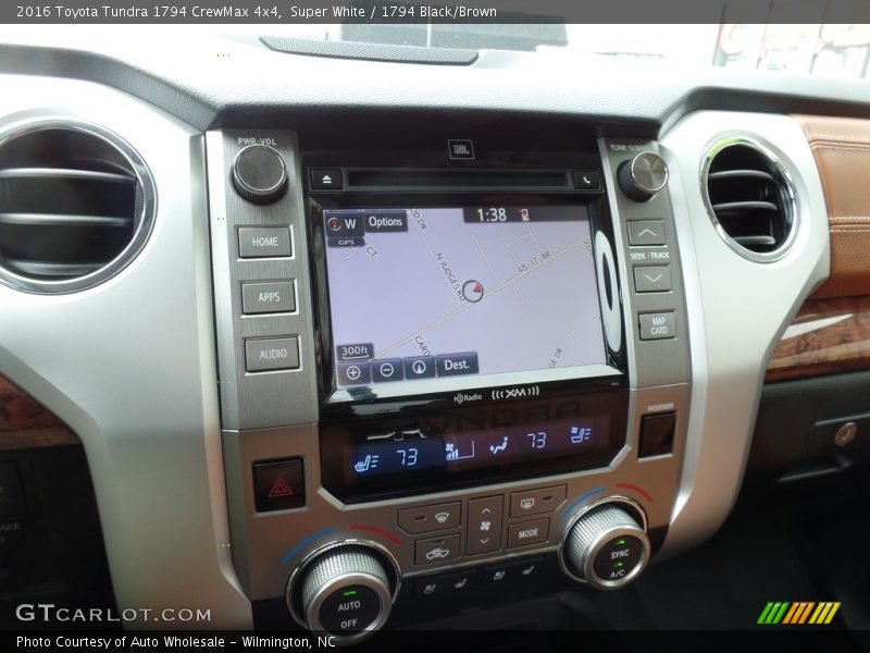 Controls of 2016 Tundra 1794 CrewMax 4x4