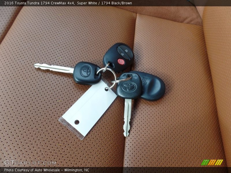 Keys of 2016 Tundra 1794 CrewMax 4x4