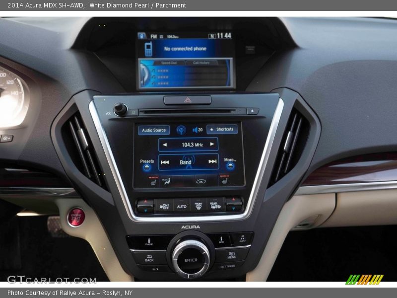White Diamond Pearl / Parchment 2014 Acura MDX SH-AWD
