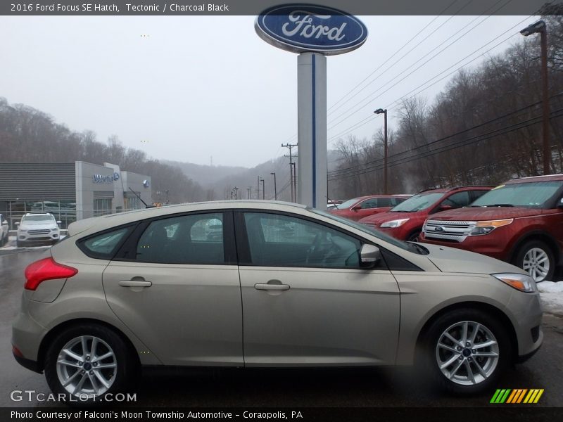 Tectonic / Charcoal Black 2016 Ford Focus SE Hatch