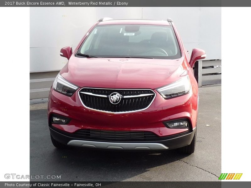 Winterberry Red Metallic / Ebony 2017 Buick Encore Essence AWD