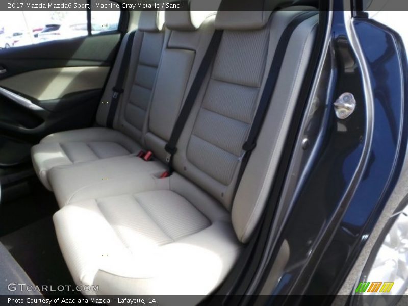 Machine Gray Metallic / Sand 2017 Mazda Mazda6 Sport