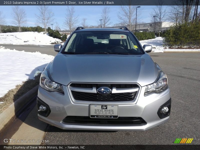 Ice Silver Metallic / Black 2013 Subaru Impreza 2.0i Sport Premium 5 Door