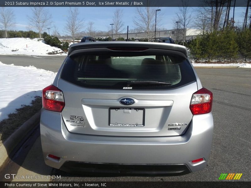 Ice Silver Metallic / Black 2013 Subaru Impreza 2.0i Sport Premium 5 Door