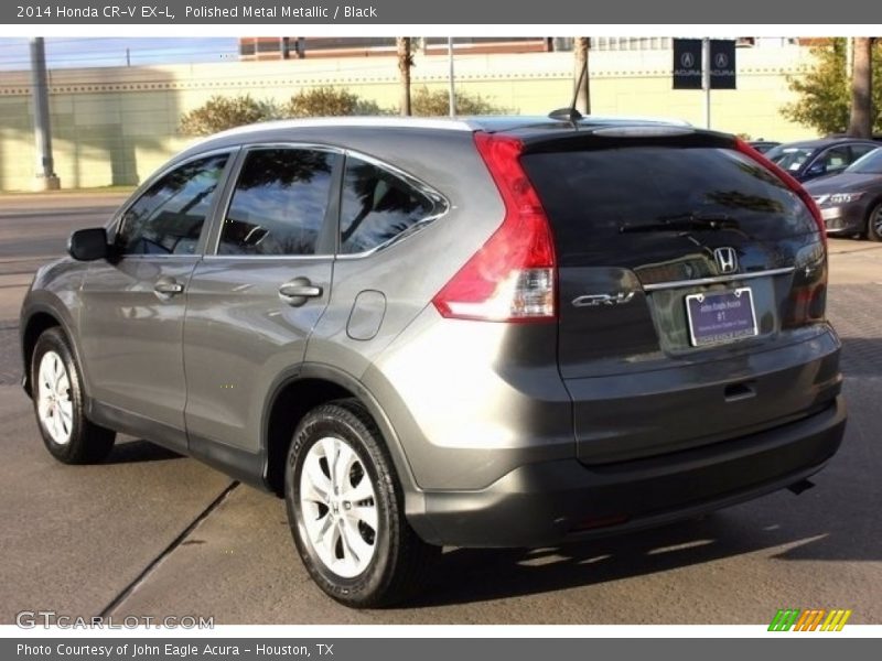 Polished Metal Metallic / Black 2014 Honda CR-V EX-L