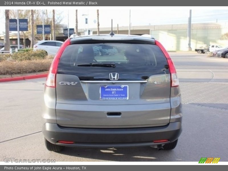 Polished Metal Metallic / Black 2014 Honda CR-V EX-L
