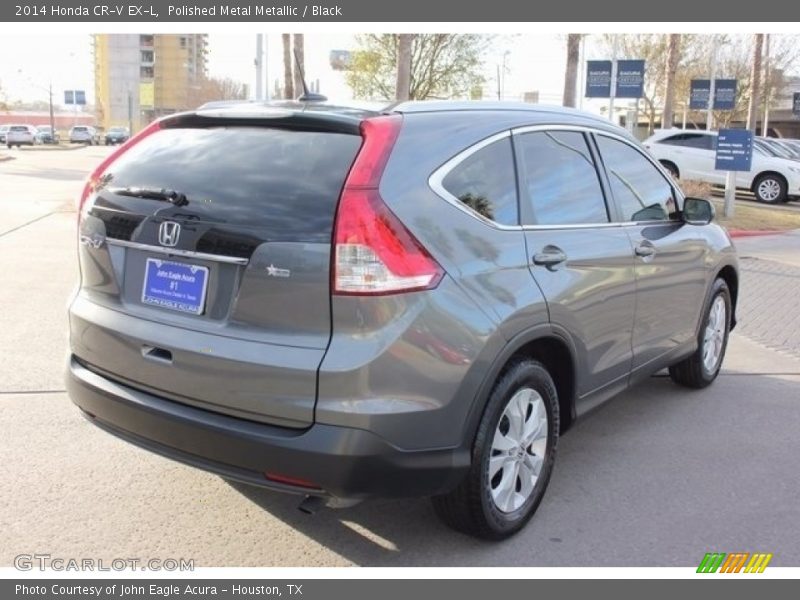 Polished Metal Metallic / Black 2014 Honda CR-V EX-L
