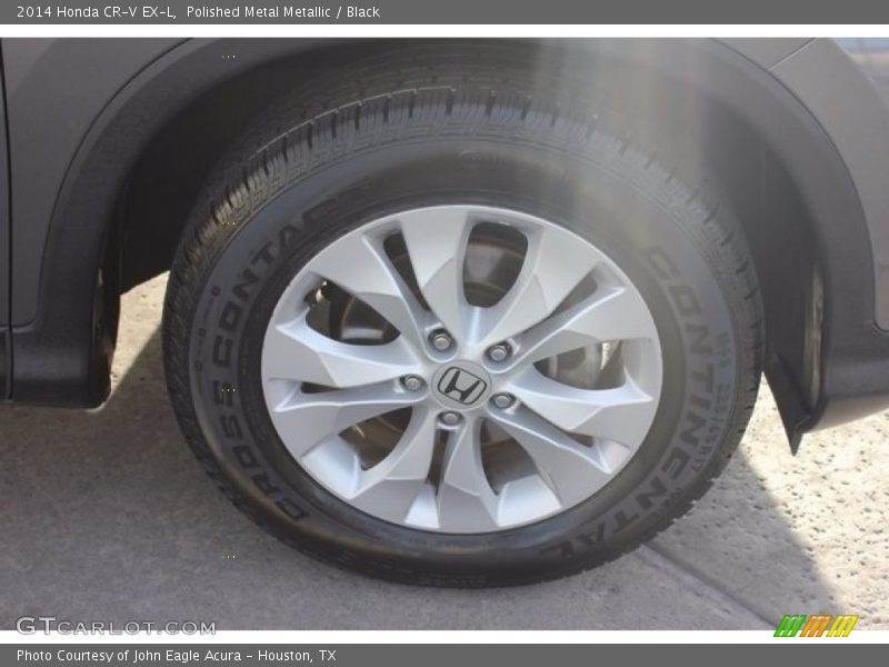Polished Metal Metallic / Black 2014 Honda CR-V EX-L
