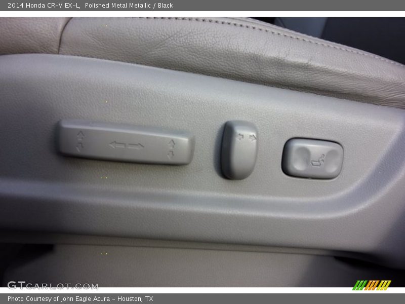 Polished Metal Metallic / Black 2014 Honda CR-V EX-L