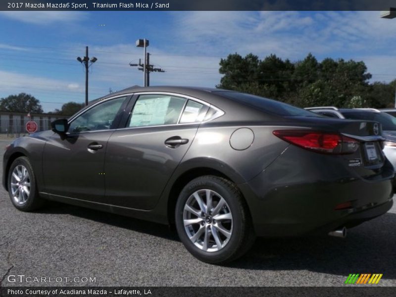 Titanium Flash Mica / Sand 2017 Mazda Mazda6 Sport