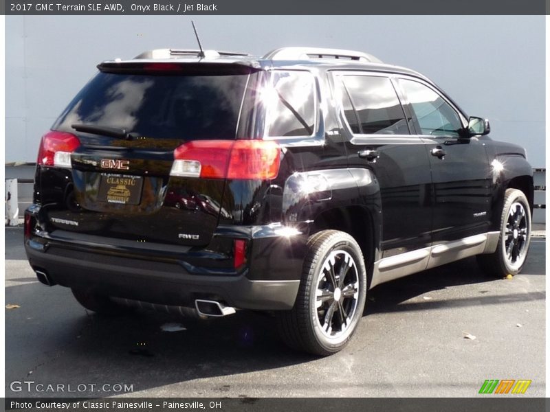 Onyx Black / Jet Black 2017 GMC Terrain SLE AWD