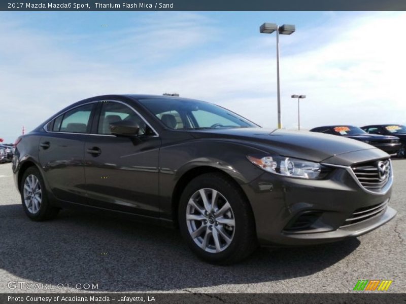 Titanium Flash Mica / Sand 2017 Mazda Mazda6 Sport