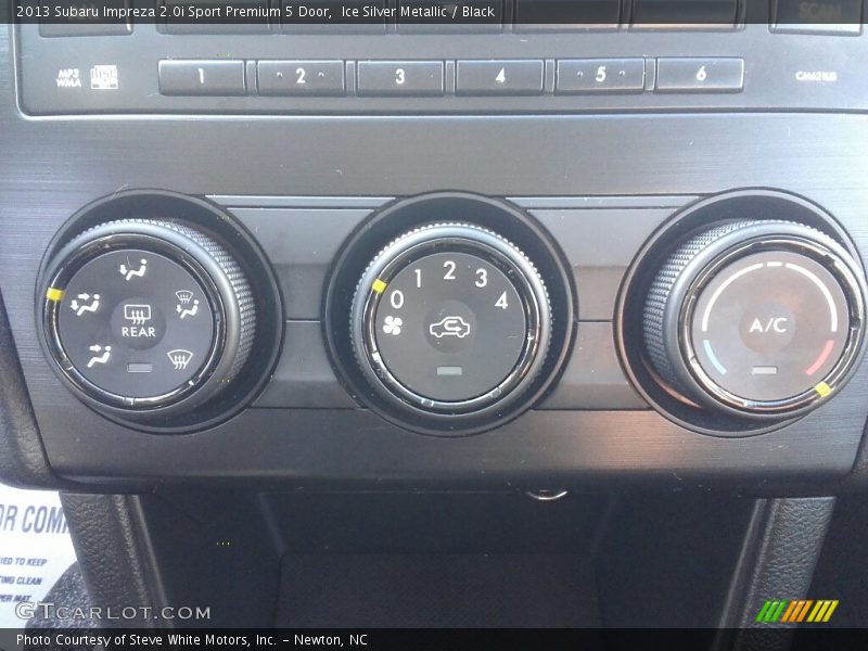 Ice Silver Metallic / Black 2013 Subaru Impreza 2.0i Sport Premium 5 Door