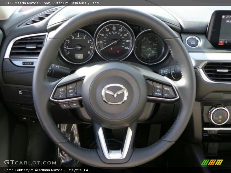 Titanium Flash Mica / Sand 2017 Mazda Mazda6 Sport