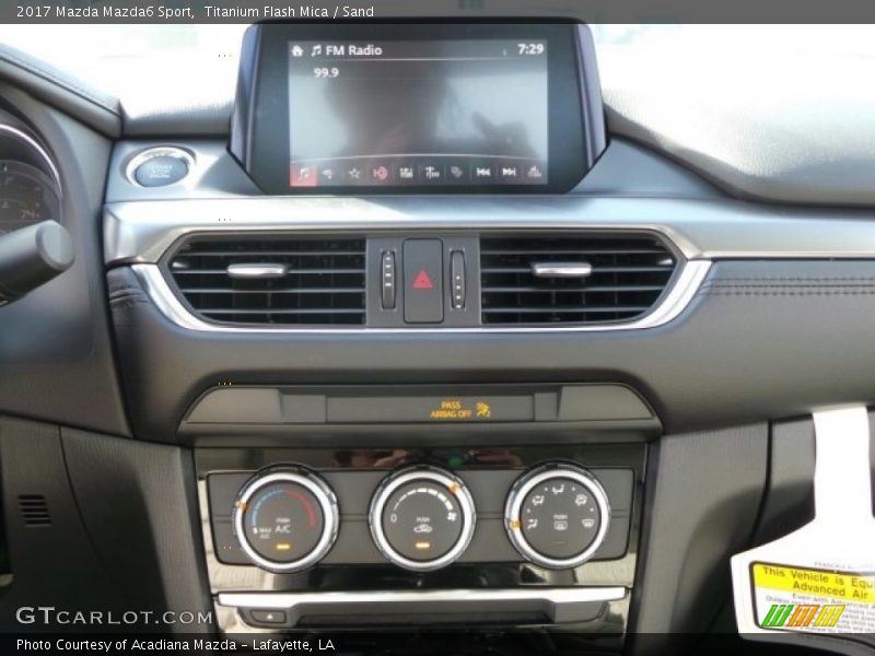 Titanium Flash Mica / Sand 2017 Mazda Mazda6 Sport