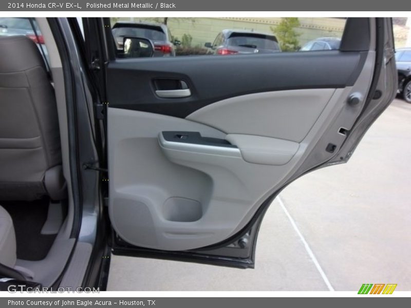 Polished Metal Metallic / Black 2014 Honda CR-V EX-L