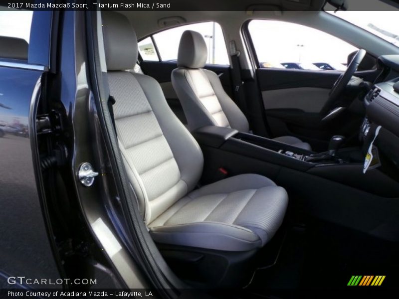 Titanium Flash Mica / Sand 2017 Mazda Mazda6 Sport