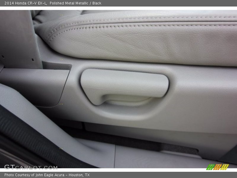 Polished Metal Metallic / Black 2014 Honda CR-V EX-L
