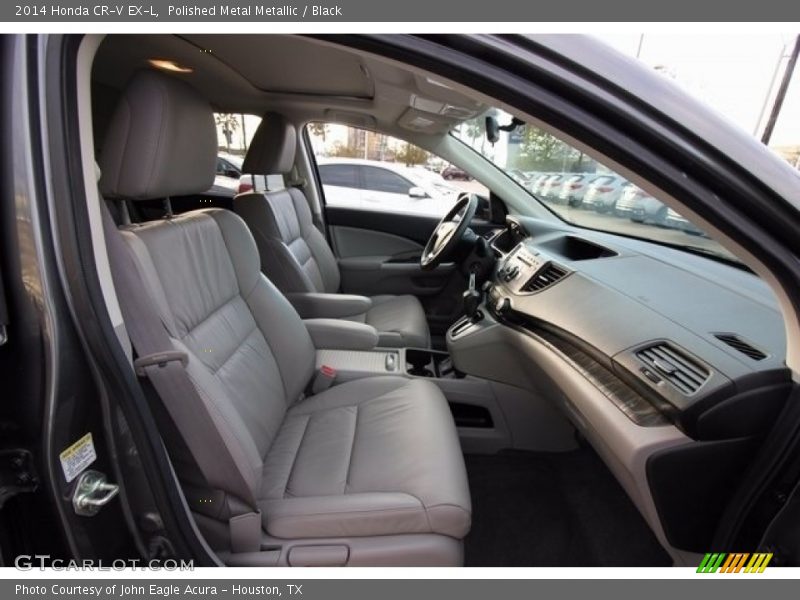Polished Metal Metallic / Black 2014 Honda CR-V EX-L