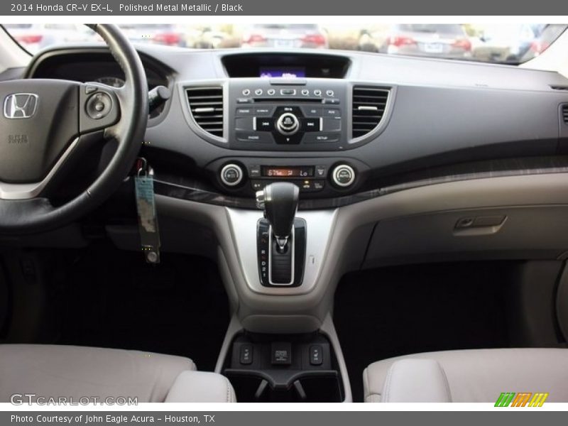 Polished Metal Metallic / Black 2014 Honda CR-V EX-L