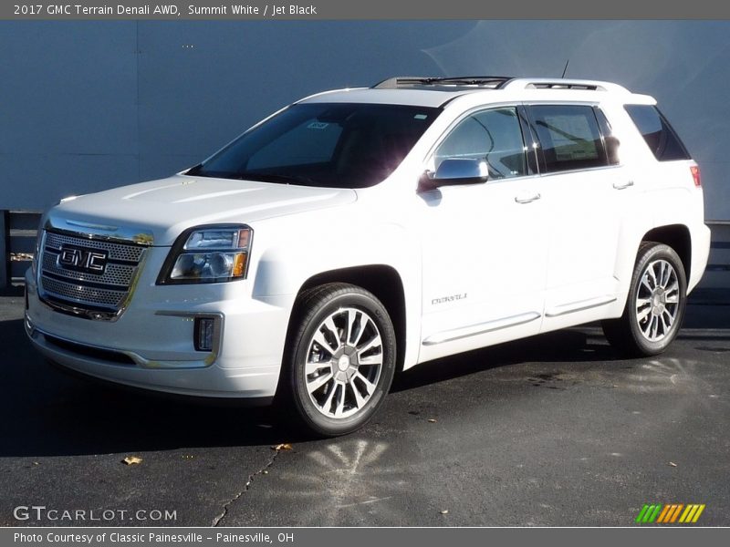 Summit White / Jet Black 2017 GMC Terrain Denali AWD