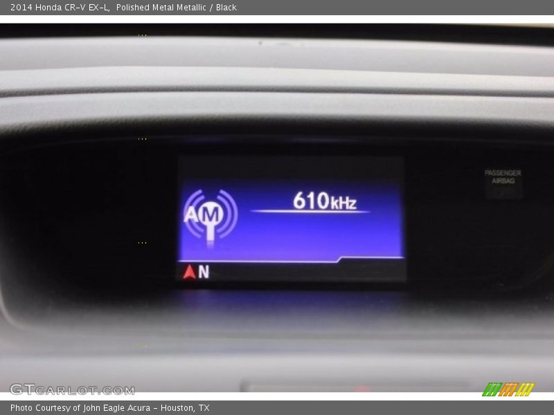 Polished Metal Metallic / Black 2014 Honda CR-V EX-L