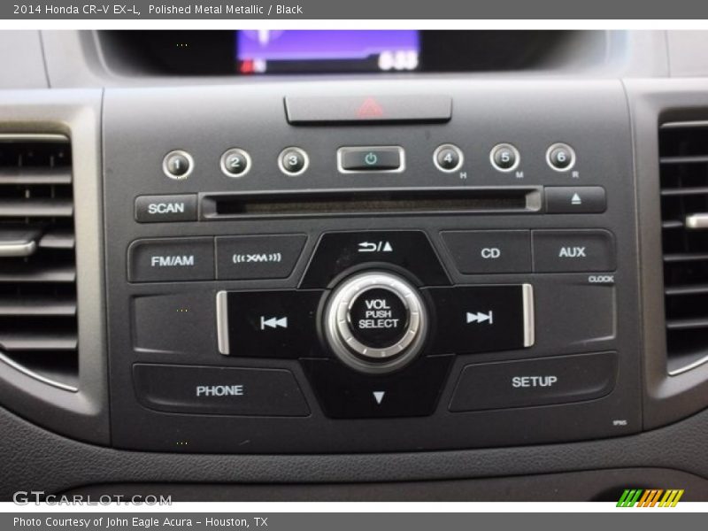 Polished Metal Metallic / Black 2014 Honda CR-V EX-L