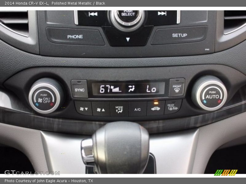 Polished Metal Metallic / Black 2014 Honda CR-V EX-L
