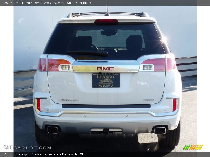 Summit White / Jet Black 2017 GMC Terrain Denali AWD