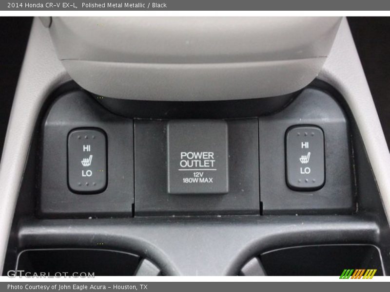 Polished Metal Metallic / Black 2014 Honda CR-V EX-L