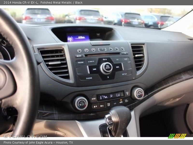 Polished Metal Metallic / Black 2014 Honda CR-V EX-L