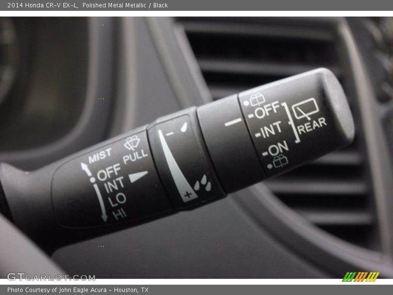 Polished Metal Metallic / Black 2014 Honda CR-V EX-L